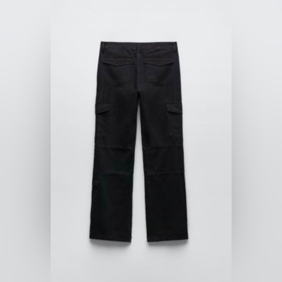ZARA || Cargo Split Jeans || NWT - Picture 3 of 6